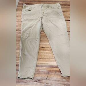 American Eagle khaki jeggings